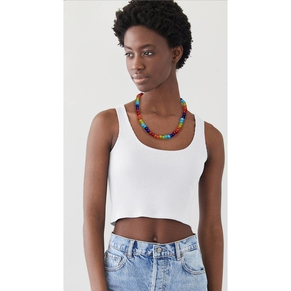Shopbop Maison Irem Chunky Bead Havana Necklace - Picture 4 of 9